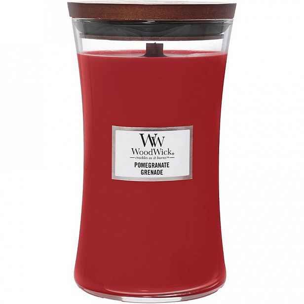 Woodwick Vonná svíčka váza velká Pomegranate, 609 g