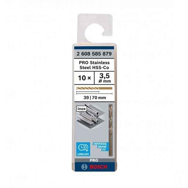 Bosch - Sada vrtáků do kovu, 3,5x70 mm, 10 ks 2608585879