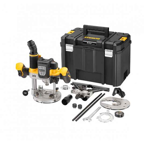 DeWALT - 18V AKU horní frézka, bez baterie a nabíječky DCW620NT