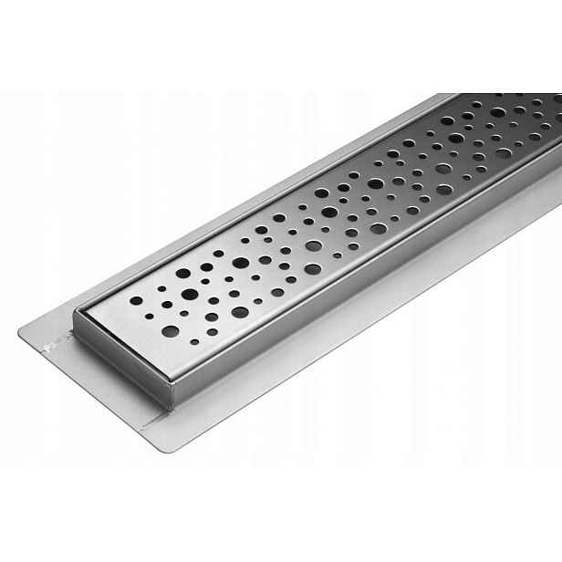 Lineární Odtok Fala Napo 60 cm Sprchový Nerezová Ocel Aisi 304