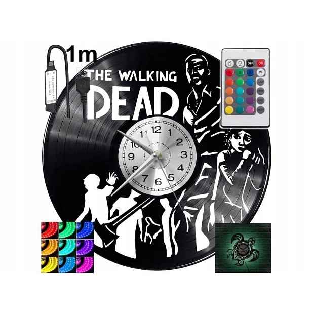 The Walking Dead Nápad na Dárek Nástěnná Dekorace z vinylové desky