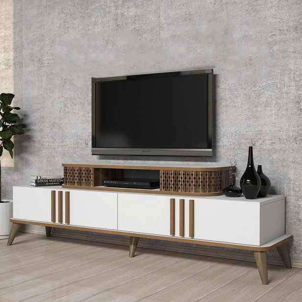 TV stolek Eylul - White