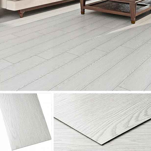 Silné Pvc Samolepící bílé dřevo 90 x 15 cm podlaha vinylový panel