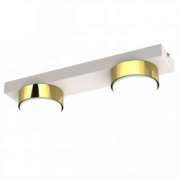 Stropní Svítidlo Stropní Svítidlo Led Loft GX53 Světlý Kašmír Lišta Zlatá 2 body