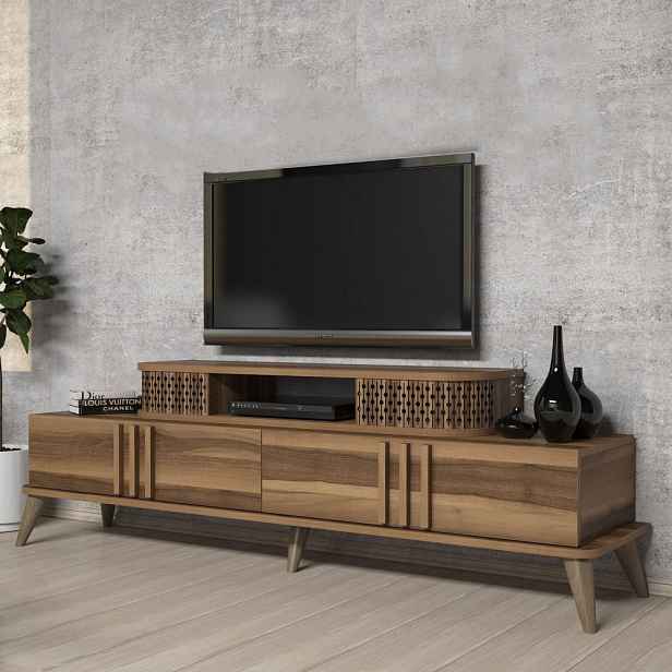 TV stolek Eylul - Walnut