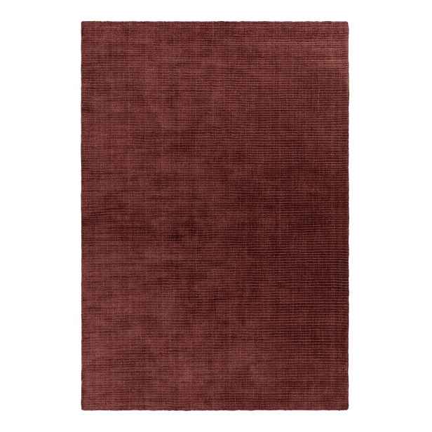 Vínový ručně tkaný koberec 120x170 cm – Asiatic Carpets