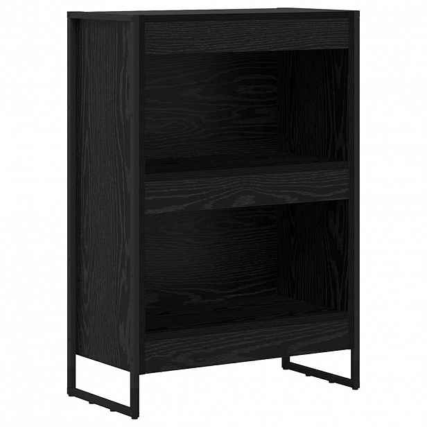 vidaXL Knihovna 60 x 30 x 86,5 cm Kompozitní dřevo Černý dub