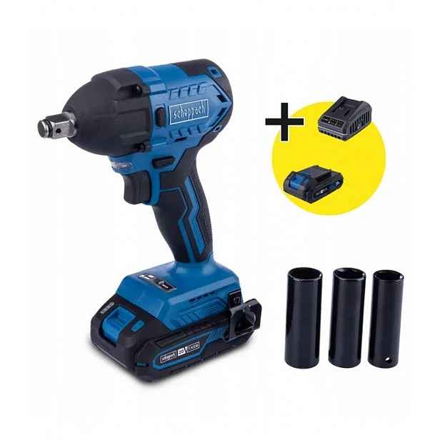 Akumulátorový rázový utahovák BC-IW350-X 20 V Ixes Scheppach