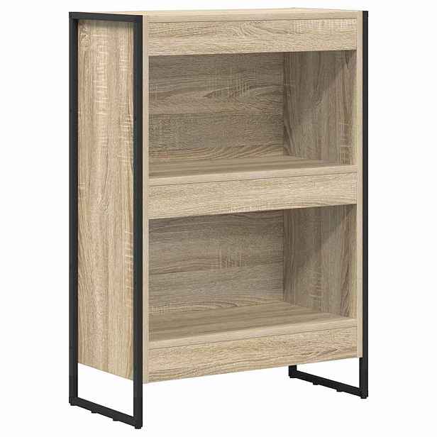 vidaXL Knihovna 60 x 30 x 86,5 cm Kompozitní dřevo Sonoma