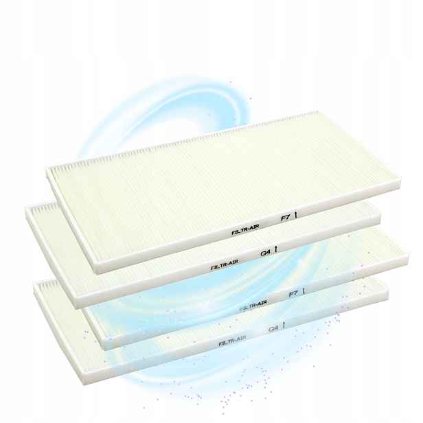 Filtr G4 F7 Mistral Pro 550 Ec Max 400 Rekuperátor Pro-Vent Filtry Komplet