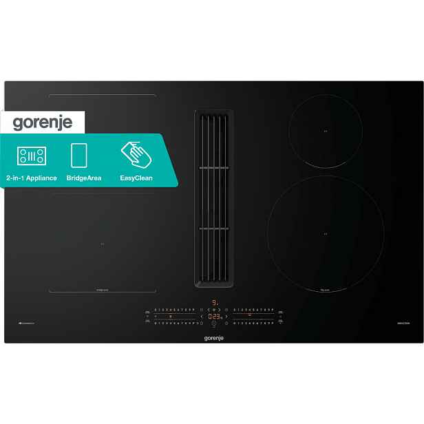Gorenje Indukční deska s integrovaným odsavačem - GEH8432BSCWF