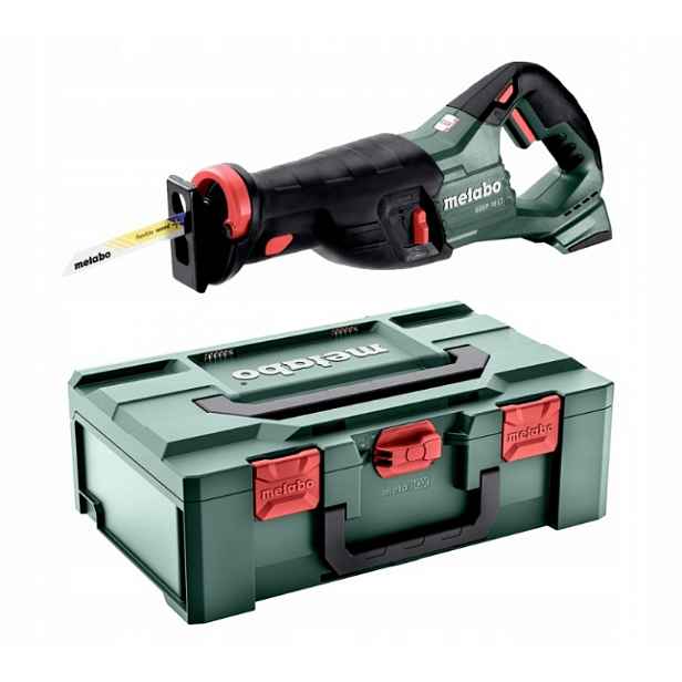 Metabo Ssep 18 Lt Bl Akumulátorová Pila Ocaska 18V Metabox 165 L