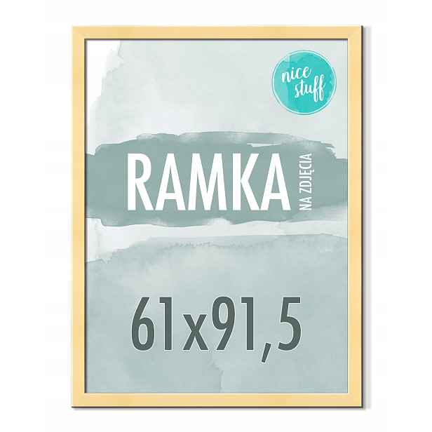 Rámeček 61x91,5 Rámeček Na Fotografie 91,5x61 Fotorámečky Zlaté