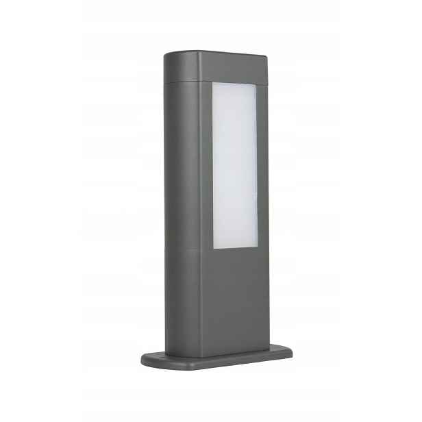 Venkovní Led osvětlovací sloupek moderní, tmavě šedý, 30 cm Su-ma