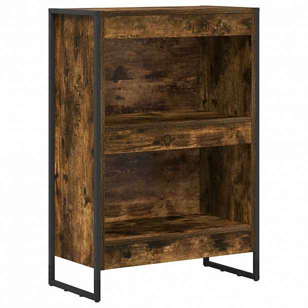 vidaXL Knihovna 60 x 30 x 86,5 cm Kompozitní dřevo Kouřový dub