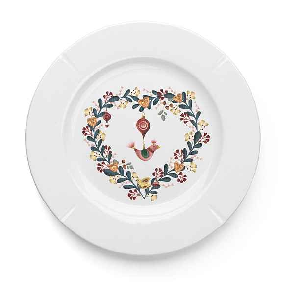 Bílý dezertní  porcelánový talíř ø 19,5 cm Grand Cru Cottage – Rosendahl