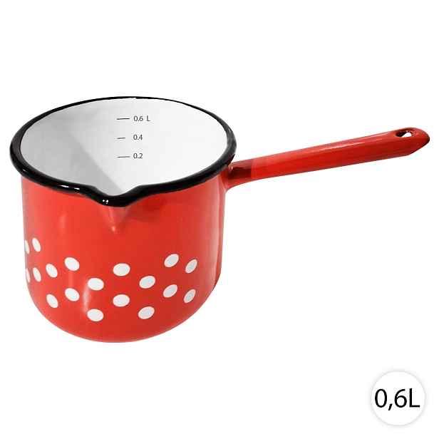 Smaltovaná džezva 0,6L, Perfect Home 6109