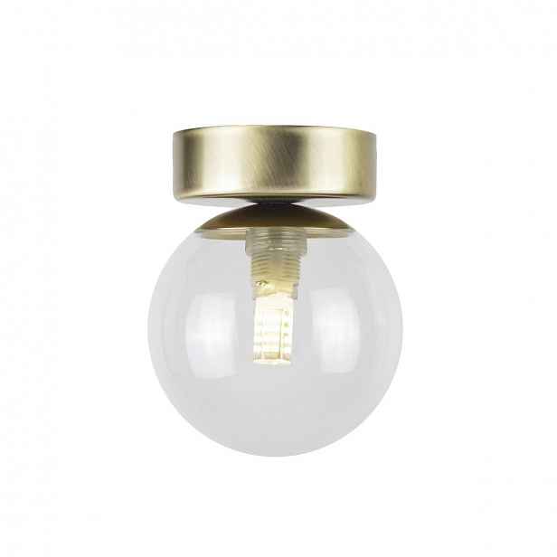 Stropní svítidlo Perla Lux 1 G9 12W Skleněné Zlaté Sigma osvětlení nad stůl
