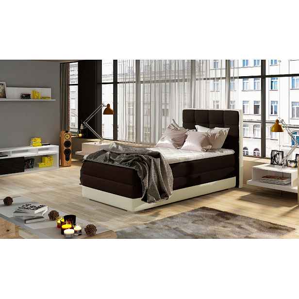 Boxspring Aster 90 látka: Sawana 26/ Soft 33, Varianta: Pravá