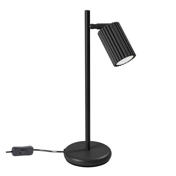 Černá stolní lampa (výška 43 cm) Gleam – Sollux