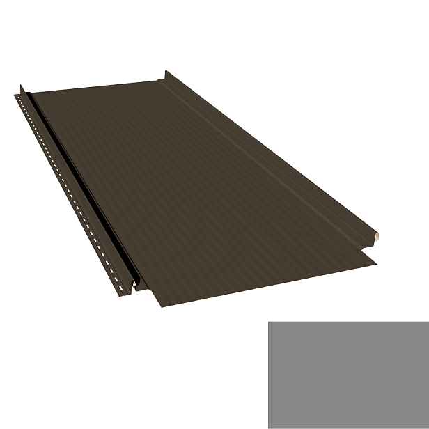 Krytina plechová LINEDEK 485 Micro SP 25 LESK 2A094 tmavě stříbrná Cut