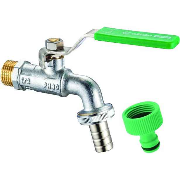 Calido Mrazuvzdorný zahradní kulový kohout 1/2" - zahradní ventil  odolný při zamrznutí vody uvnitř