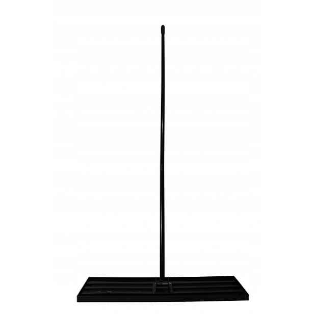 Nivelační a zapravovací brána 90 cm černá Iq models