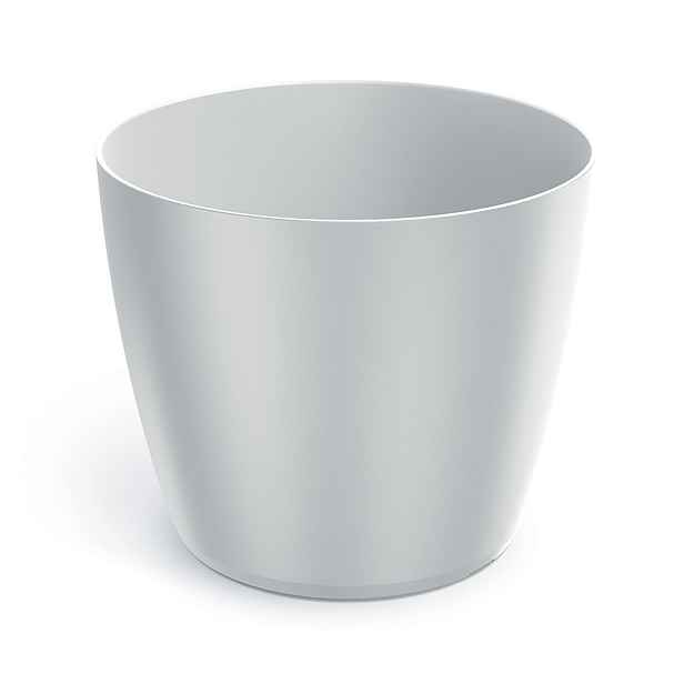 Prosperplast Plastový květináč REGULAS bílý, varianta 15,8 cm
