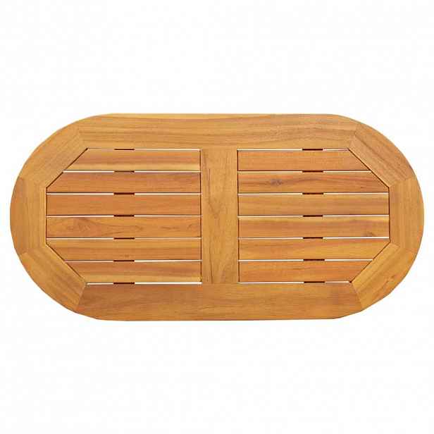vidaXL Deska stolu Přírodní olej 80 x 40 x 2 cm Masivní akátové dřevo