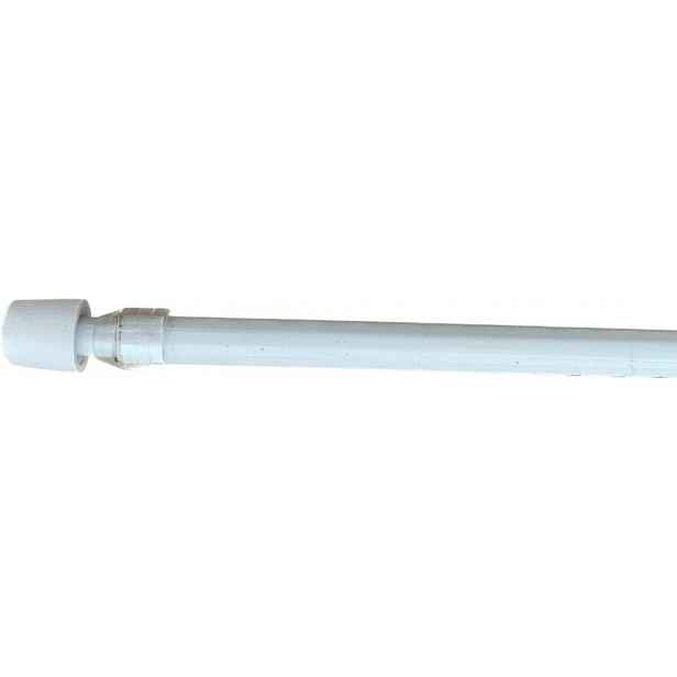 Vitrážní tyčka vzpěrná Easy 40-70 cm, kulatá bílá