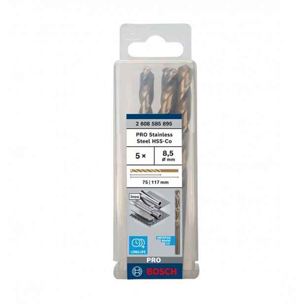 Bosch - Sada vrtáků do kovu, 8,5x117 mm, 5 ks 2608585895