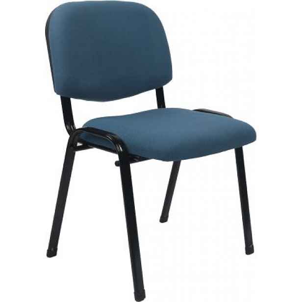 Konferenční židle ISO 2 NEW, tmavomodrá - 53,5x43x78 cm