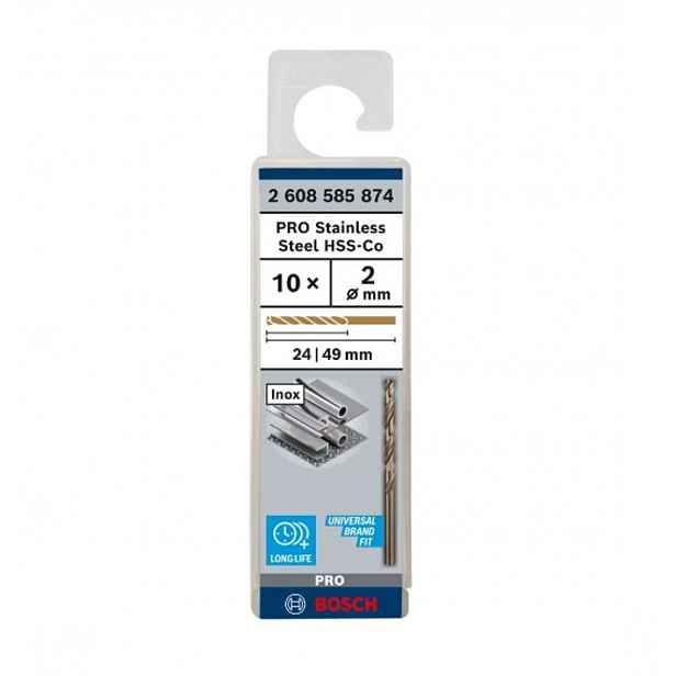 Bosch - Sada vrtáků do kovu, 2x49 mm, 10 ks 2608585874