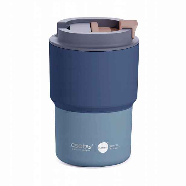 Termohrnek Coffee Express Pastel Blue 360 ML Povrchová Úprava Puramic Asobu