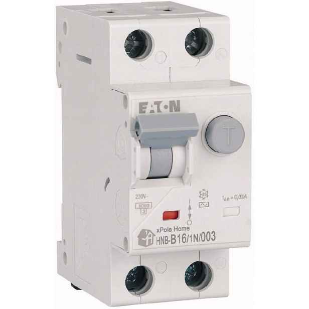 Eaton Proudový Spínač B 16A 1P+N 2 M 30 M Ac 6KA