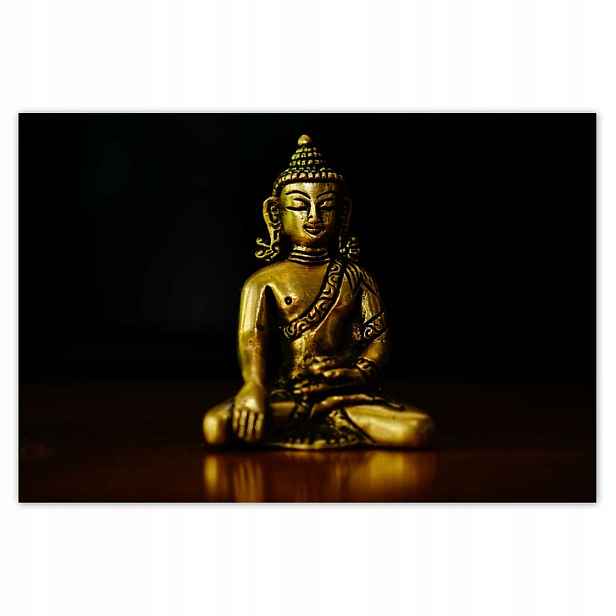 Fototapety 200x135 Zlatý Buddha Zlato