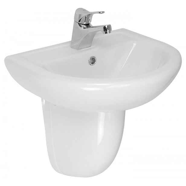 Olsen spa Nástěnné umyvadlo COMPACT 55 - bez krytu na sifon
