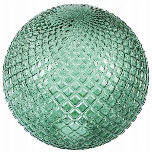 Skleněné Svítidlo Pro Závěsnou Stropní Lampu Cannes Zelená Koule 25 CM Křišťál