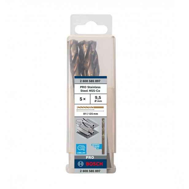 Bosch - Sada vrtáků do kovu, 9,5x125 mm, 5 ks 2608585897