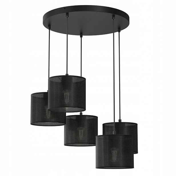 Pětibodová závěsná lampa na kruhu Loft Shade 5241 Luminex