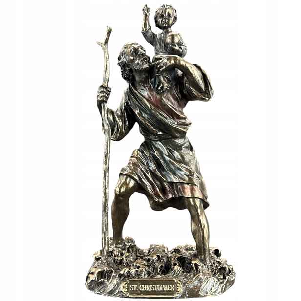 Socha Figurka Sv. Kryštof patron řidičů Veronese (WU76389A4)