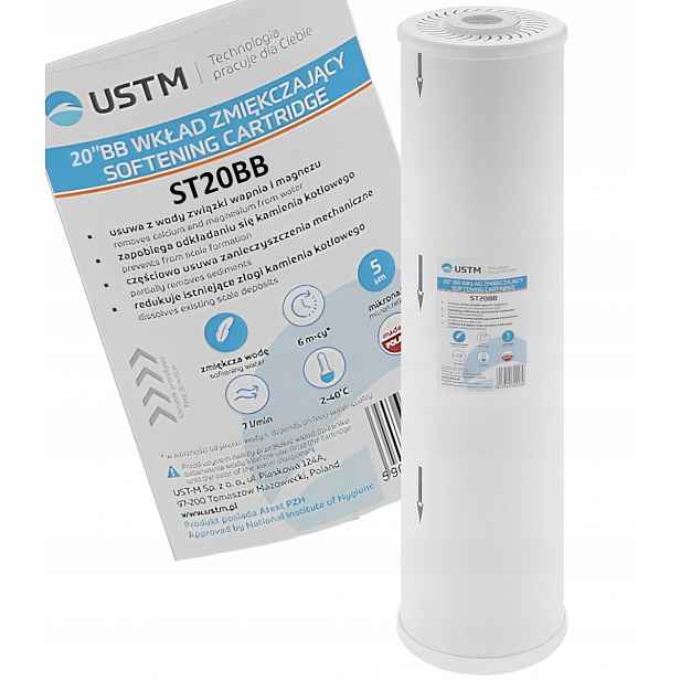 Změkčovací filtrační vložka 20" Big Blue Ustm ST20BB, filtr na vodu