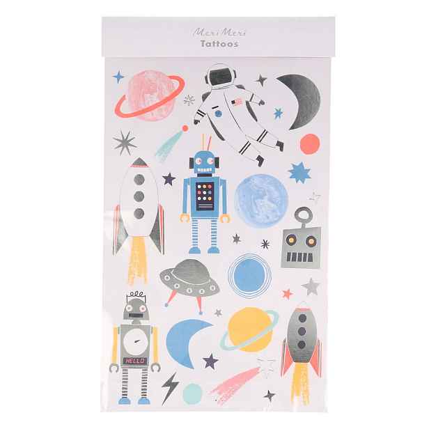 Dětské tetování Space – Meri Meri