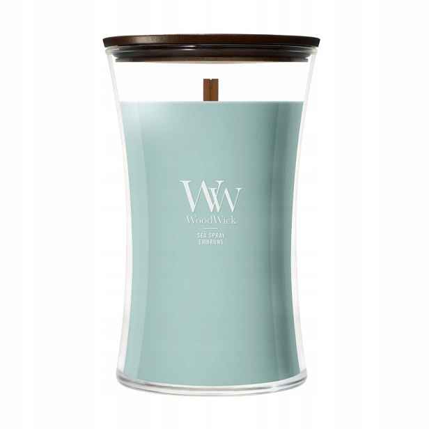 WoodWick Sea Spray – velká vonná svíčka s dřevěným knotem 610 g