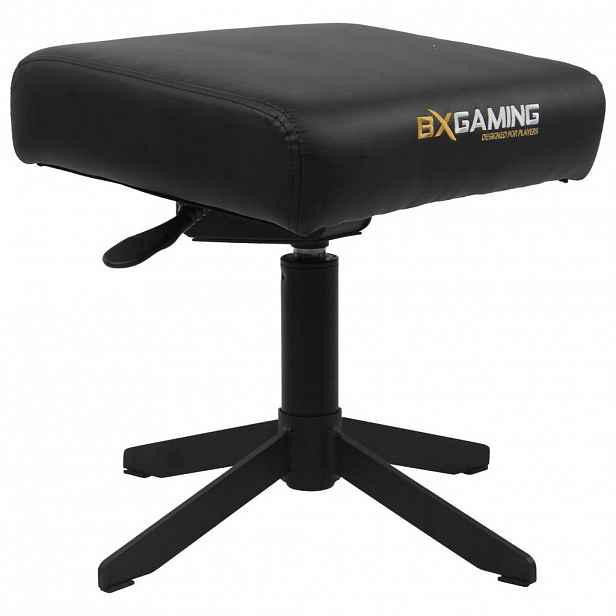BX Gaming KANCELÁŘSKÁ STOLIČKA vzhled kůže černá
