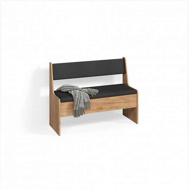 Livinity® LAVICE DO JÍDELNY DO ROHU Tiberio Pískový dub 41.5 x 106.6 cm