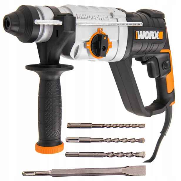 Příklepová vrtačka Sds+ 3v1 800W 2,5J 5300 bpm Worx WX339