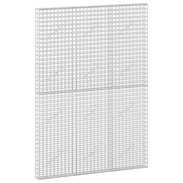 vidaXL Gabion s drátem 3,5 mm a síťkou 5x5 cm 150x10x200 cm
