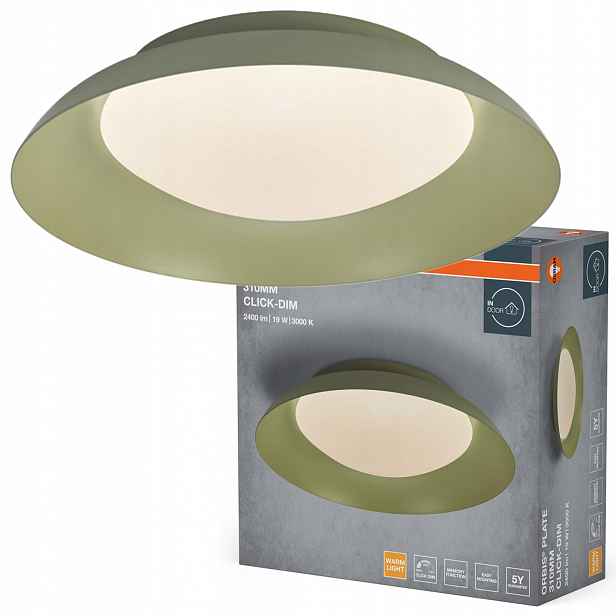 Stropní Svítidlo Led nástěnné svítidlo 19W 1200lm 3000K Teplá zelená Orbis Osram