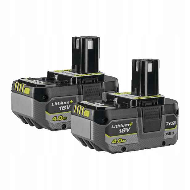 Dva akumulátory, sada 4 Ah Lithium+ 18 V One+ RB1840X2 Ryobi